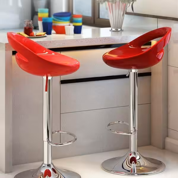 Tabouret de Bar Rond en Plastique en tunisie