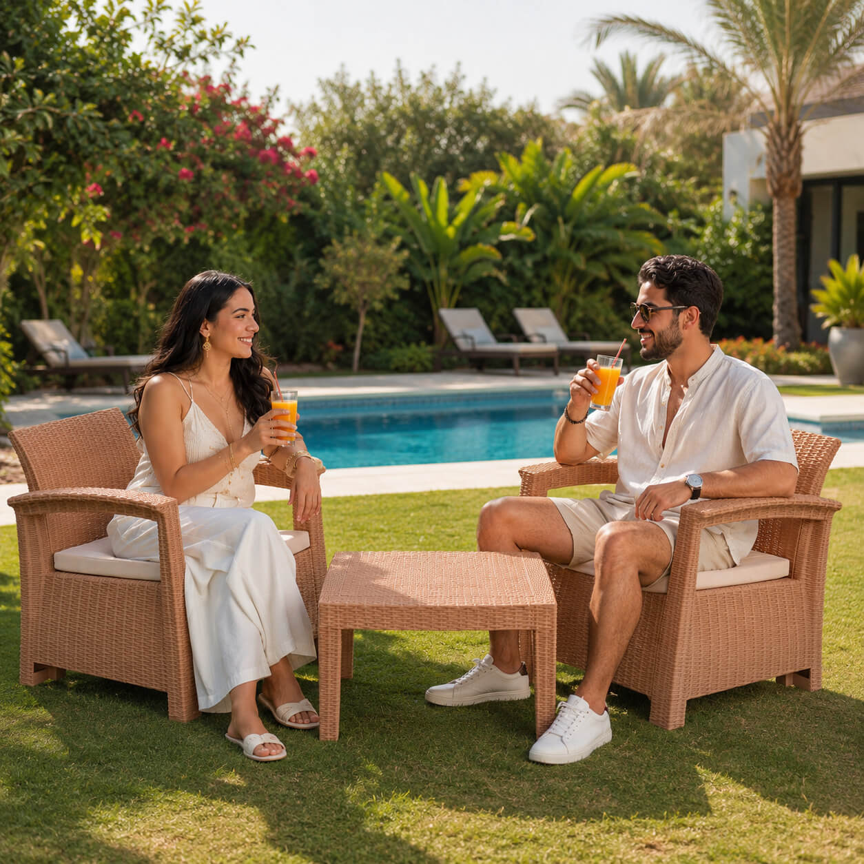 quel salon de jardin choisir pour une famille de 2 personnes en tunisie