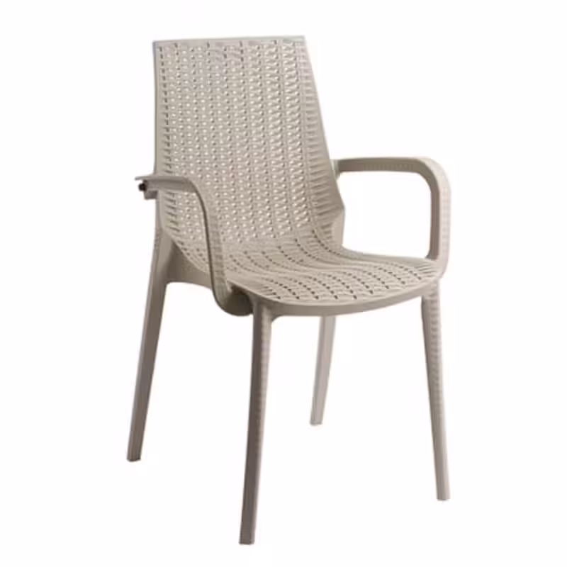 Chaise cross avec accoudoirs