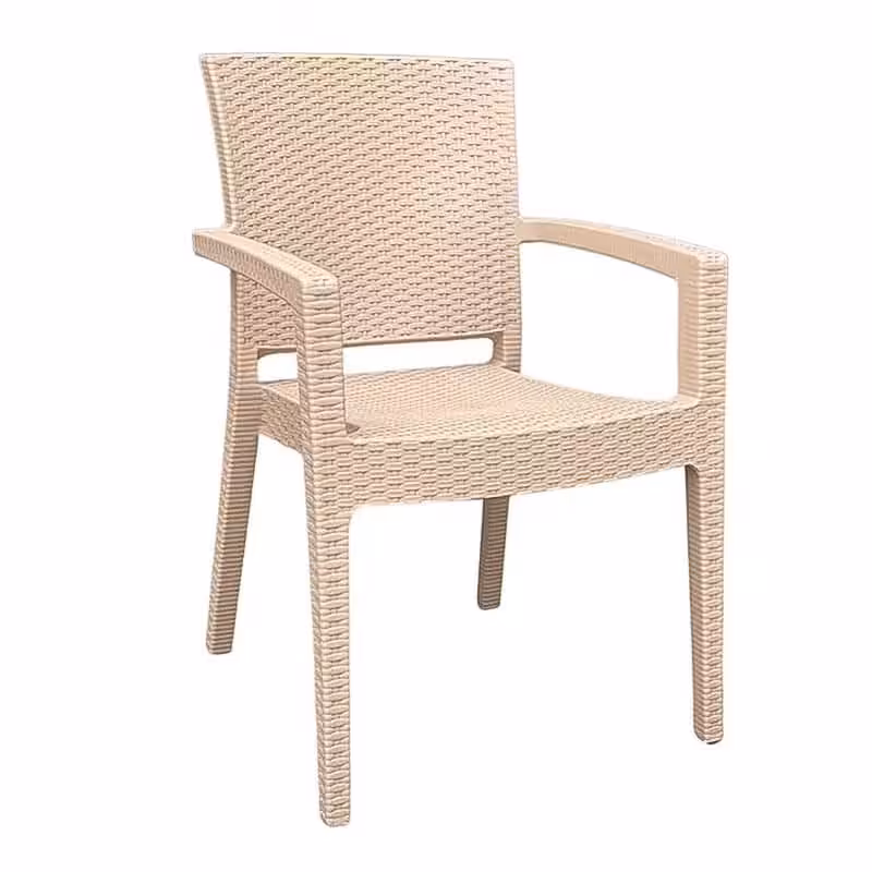 Deniz - Chaise de jardin avec accoudoirs